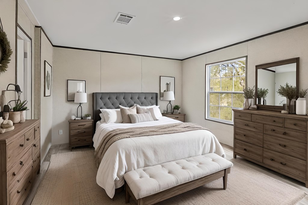 Master Bedroom-Virtually Staged 