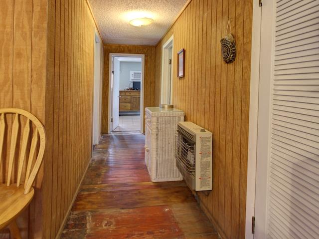 Hallway with Wall Heater
