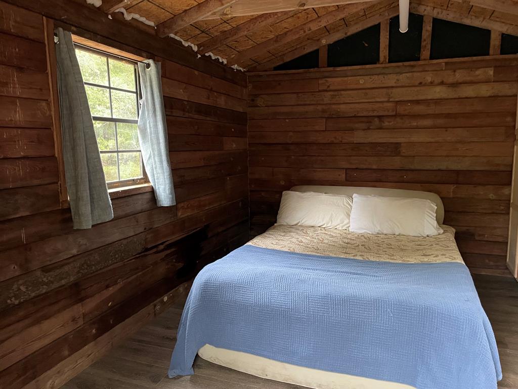 Comfy bedroom in your Log Cabin