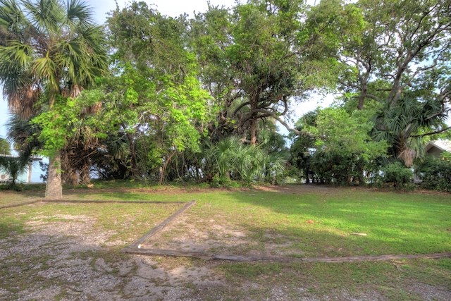 Parking Area on Lot B with Railroad Ties
