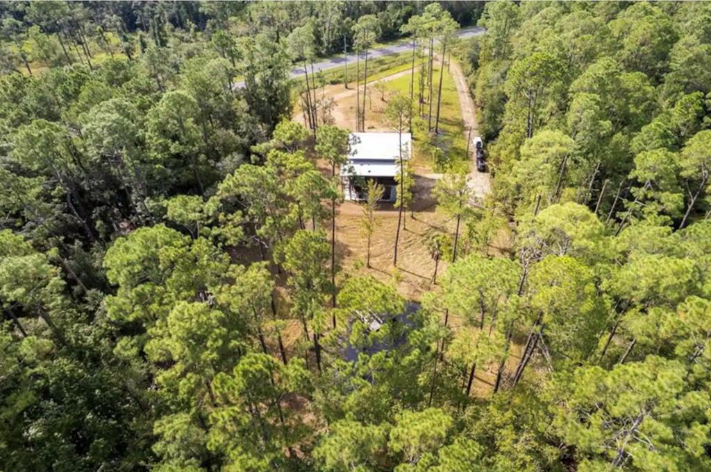 Aerial View of Lush 2 Acres